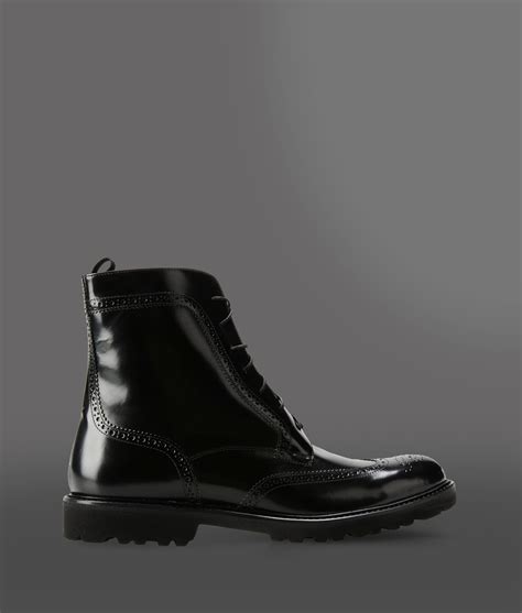 emporio armani men boots